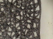 Silver Mesh Fabric Knitted