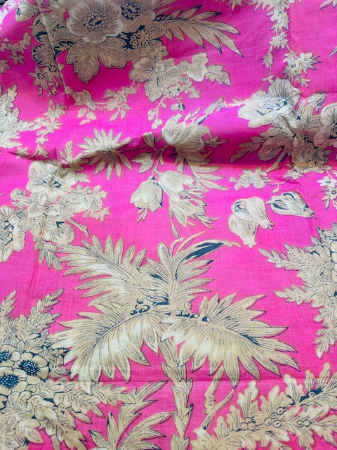 Indian Block Print Cotton Lawn