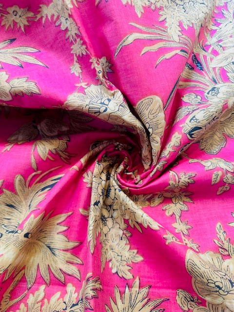 Indian Block Print Cotton Lawn