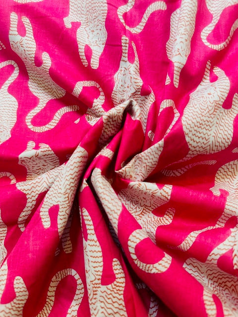 Indian Block Print Cotton Lawn