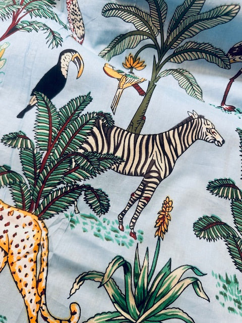 Indian Block Print Cotton Lawn