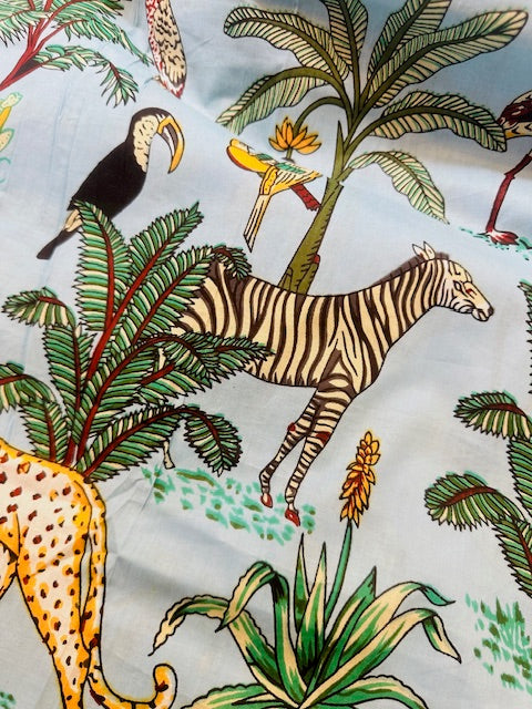 Indian Block Print Cotton Lawn