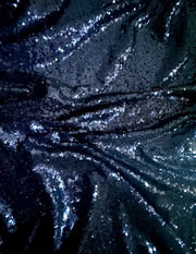 Navy Blue Sequins
