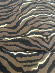 Viscose Brown Tiger Print