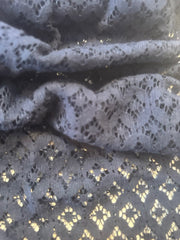 Navy Blue Lace