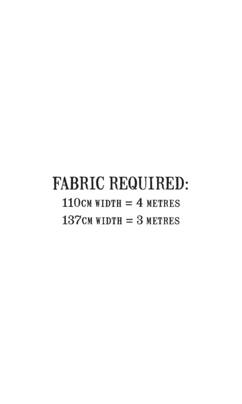 French Gypsy Dress A4 & Letter PDF