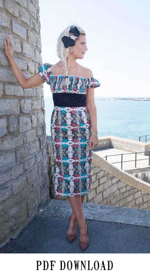 French Gypsy Dress A4 & Letter PDF