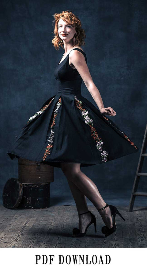 Rose Dress A0 PDF