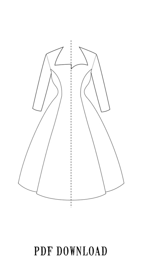 Sweetheart Dress A4 & Letter PDF