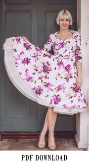 Sweetheart Dress A4 & Letter PDF