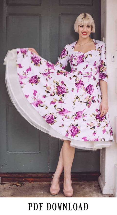 Sweetheart Dress A4 & Letter PDF